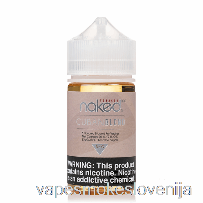 Vape Petrol Cuban Blend - Naked 100 Tobacco - 60ml 3mg
